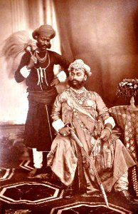 Maharaja Holkar of Indore 1877