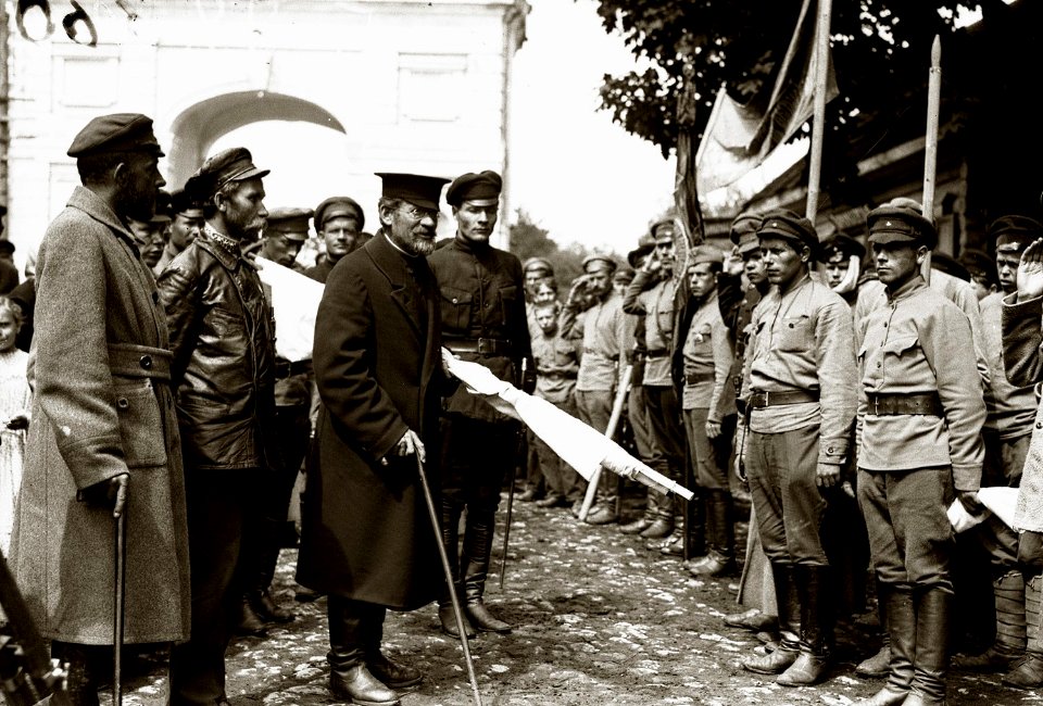Mahiloŭ, Bychaŭskaja brama. Магілёў, Быхаўская брама (06.1919)