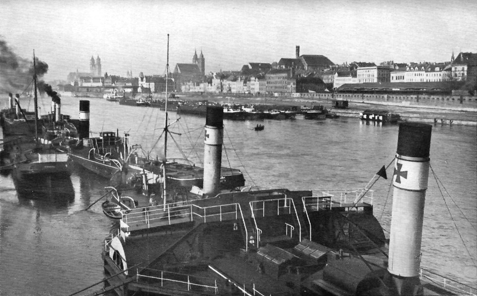 Magdeburg Umschlag am Jakobs- oder Petriförder