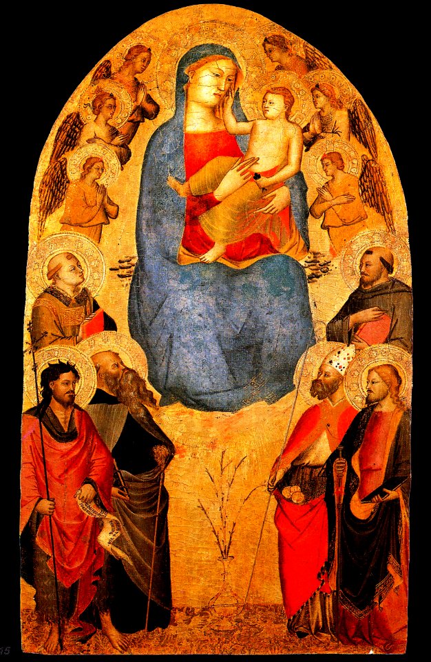 Madonna-bambino,maestro francesco