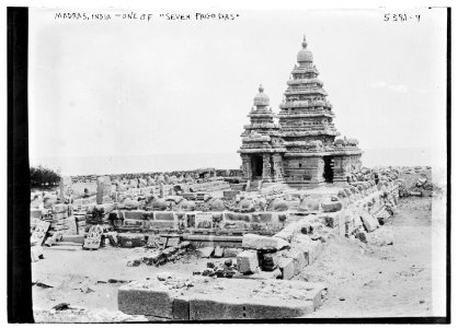 Madras, India - One of Seven Pagodas LCCN2014712013 photo