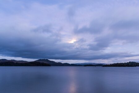 Night clouds atmospheric