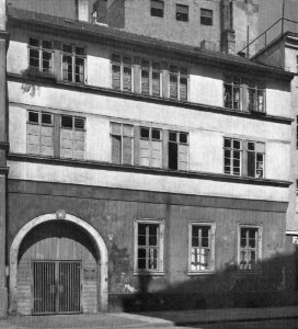 Magdeburg Wohn- und Sterbehaus des Komponisten Johann Heinrich Rolle, Magdeburg, Johannisfahrtstraße 16
