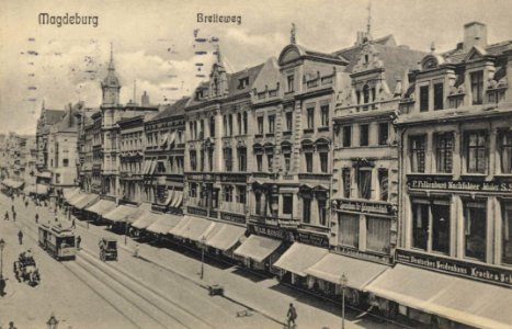 Magdeburg, Sachsen-Anhalt - Breiteweg (Zeno Ansichtskarten) photo