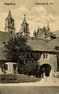 Magdeburg, Sachsen-Anhalt - Remtergang am Dom (Zeno Ansichtskarten)