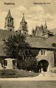 Magdeburg, Sachsen-Anhalt - Remtergang am Dom (Zeno Ansichtskarten) photo