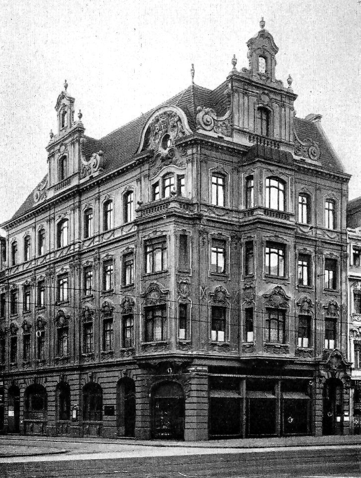 Magdeburg Bankhaus Friedrich Albert Breiter Weg 180