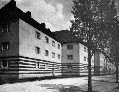 Magdeburg Bauten der Heimag Gr Diesdorfer Straße