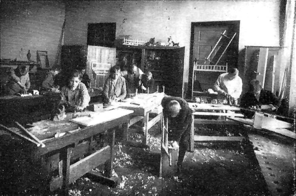 Magdeburg Die Holzwerkstatt der Buckauer Versuchsschule
