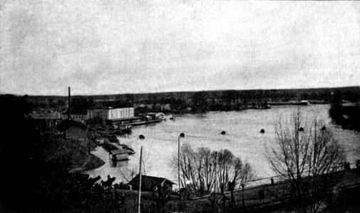 Mahiloŭ, Školišča-Dniapro. Магілёў, Школішча-Дняпро (M. Astankovič, 1901)