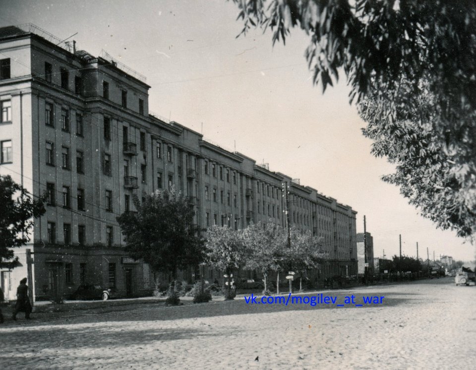Mahiloŭ, Škłoŭskaja-Ledźkaŭskaja. Магілёў, Шклоўская-Ледзькаўская (09.1943)
