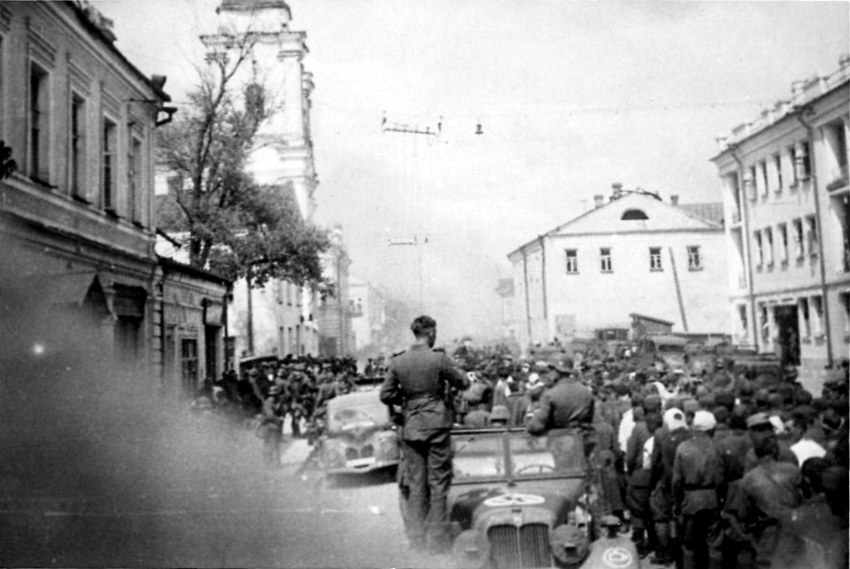 Mahiloŭ, Škłoŭskaja-Teatralny. Магілёў, Шклоўская-Тэатральны (07-08.1941)