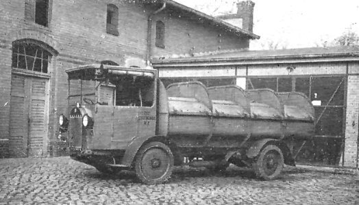 Magdeburg Kehrichtabfuhrwagen