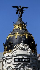 Gold spain landmark