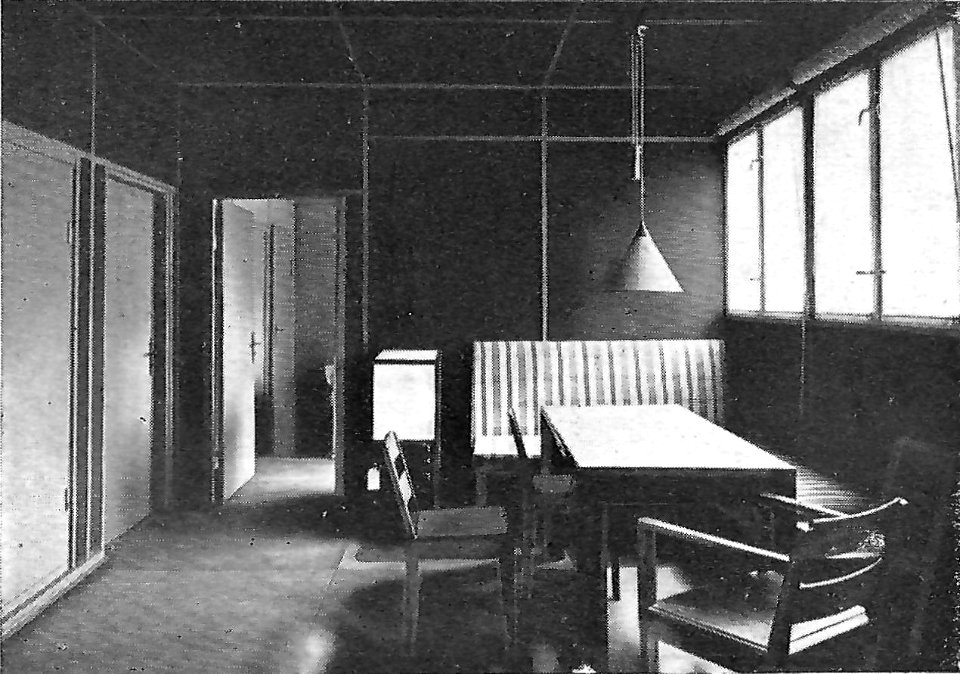 Magdeburg Musterwohnhaus 1927 Wohnzimmer Thermosplattenbauweise