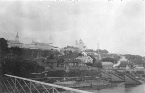Mahiloŭ, Dniapro. Магілёў, Дняпро (1916)