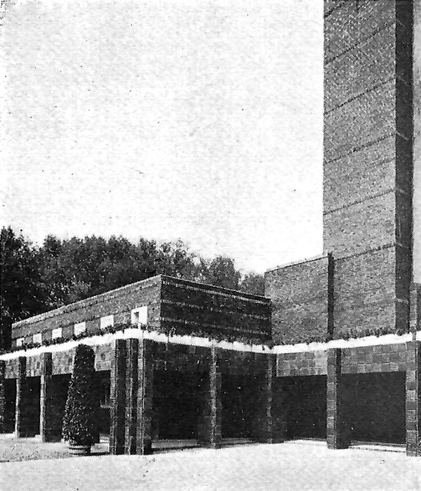 Magdeburg Stadthalle Kolonnaden