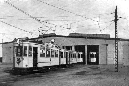 Magdeburg Vorortbahnwagen auf dem Betriebsbahnhof Westerhüsen