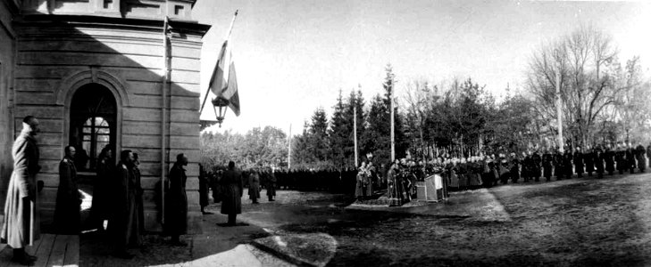 Mahiloŭ, Rynak, Pałac-Sad Dembavieckaja. Магілёў, Рынак, Палац-Сад Дэмбавецкага (4.10.1915)