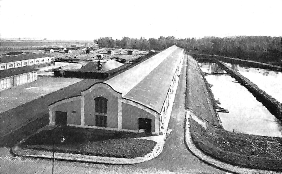 Magdeburg Zweite Teilansicht der Wasserwerksanlagen WW 45