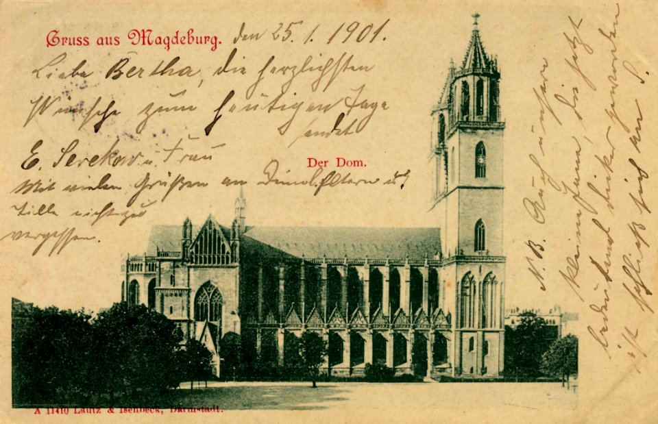 Magdeburg, Sachsen-Anhalt - Dom (2) (Zeno Ansichtskarten)