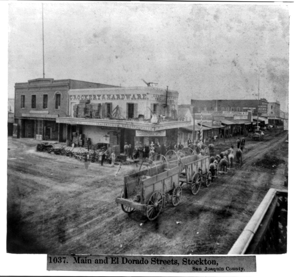 Main and El Dorado Streets, Stockton, San Joaquin County LCCN2002721099