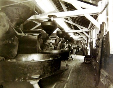 Main roasting room, Quartermaster Corps Coffee Roasting Plant, Essonnes, France, 1918 (31337608603) photo