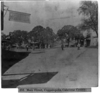 Main Street, Copperopolis, Calaveras County LCCN2002721077