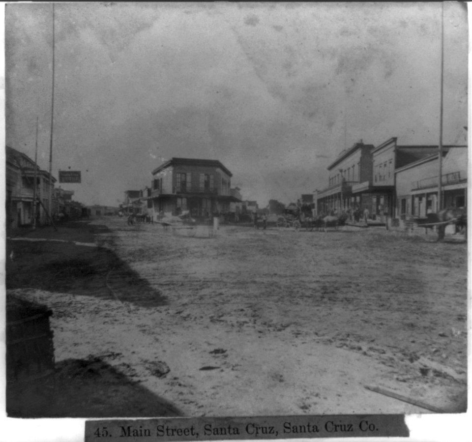 Main Street, Santa Cruz, Santa Cruz County LCCN2002724155