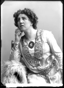 Magna Lykseth in Tristan och Isolde at Kungliga Operan 1909 - SMV - GL164