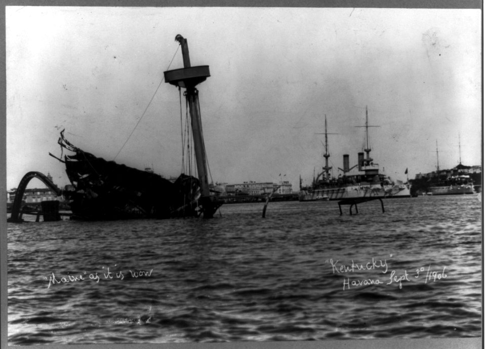 Maine as it is now Kentucky, Havana, Sept 3, 1906. LCCN2013646058
