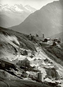 Magnesitbergwerk Tux 1950