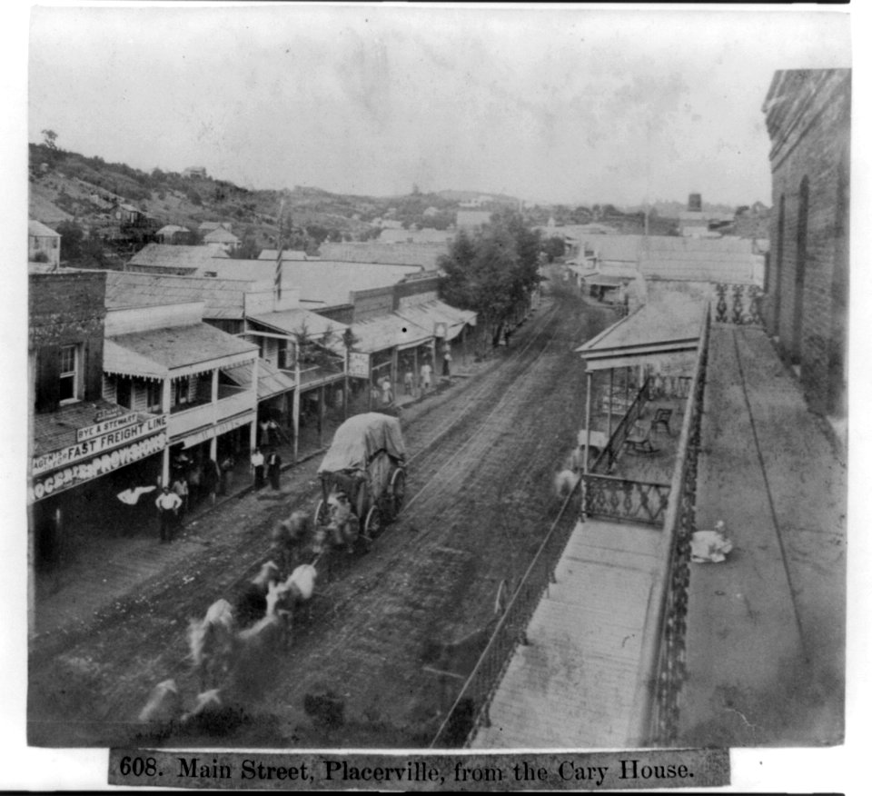 Main Street, Placerville, from the Cary House LCCN2002724176