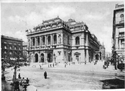 Magyar Királyi Operaház - 1900 körül (1) photo