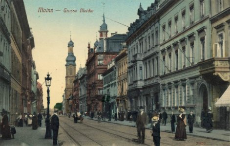 Mainz, Rheinland-Pfalz - Große Bleiche (Zeno Ansichtskarten)