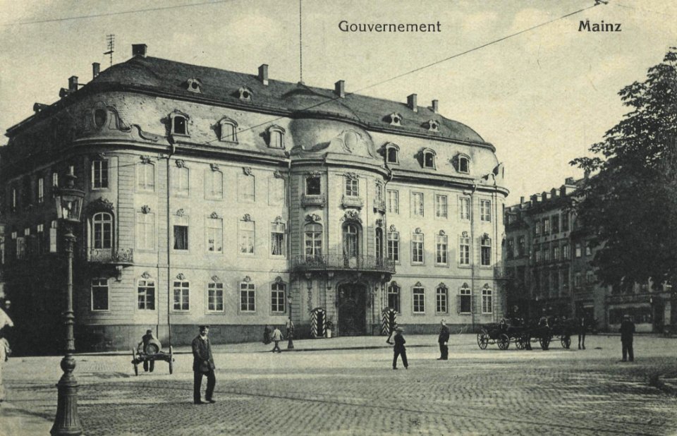 Mainz, Rheinland-Pfalz - Gouvernement (Zeno Ansichtskarten)