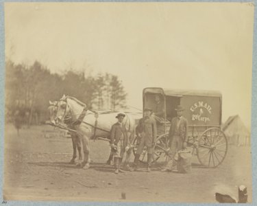 Mail wagon of 2d Army Corps LCCN2013647870