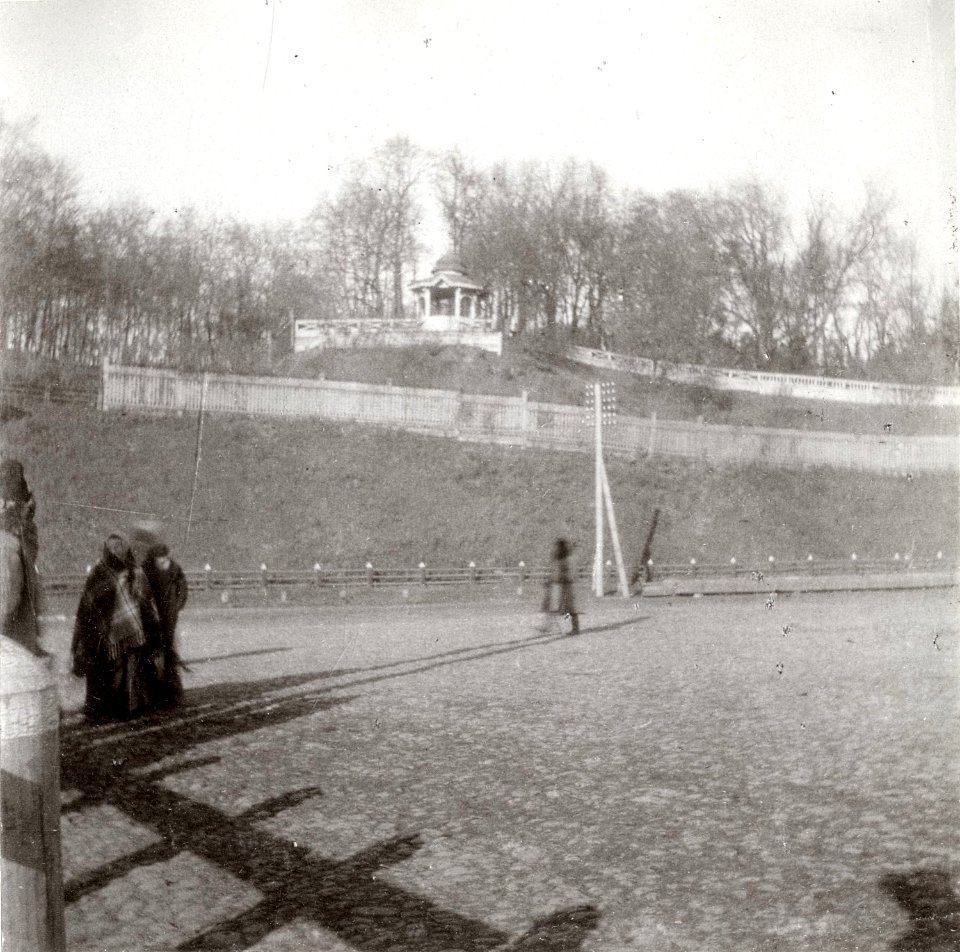 Mahiloŭ, Dniaproŭski most. Магілёў, Дняпроўскі мост (1916) (3)