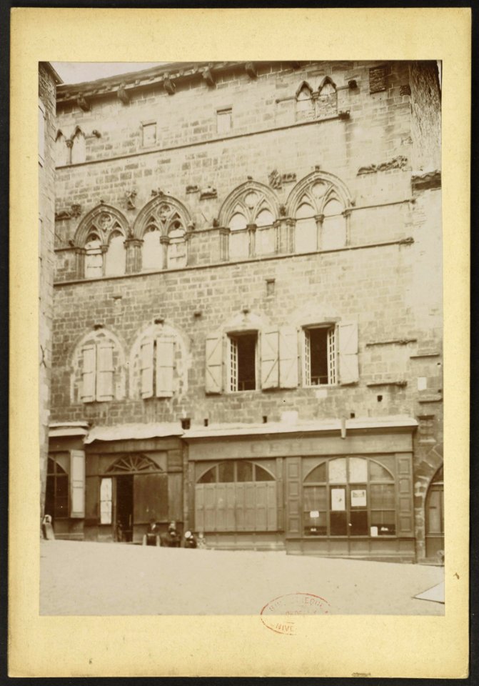 Maison du Grand Veneur de Cordes-sur-Ciel - J-A Brutails - Université Bordeaux Montaigne - 1821