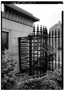 Main gate of Mount Auburn Cemetery - 080160pv photo
