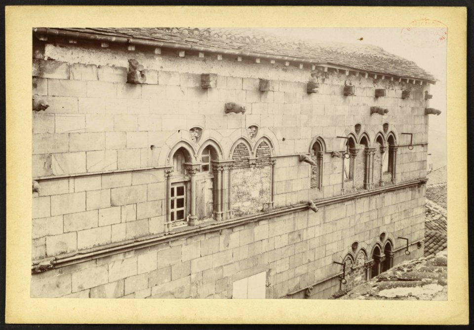 Maison Séguier ou du Grand Ecuyer de Cordes-sur-Ciel - J-A Brutails - Université Bordeaux Montaigne - 1820