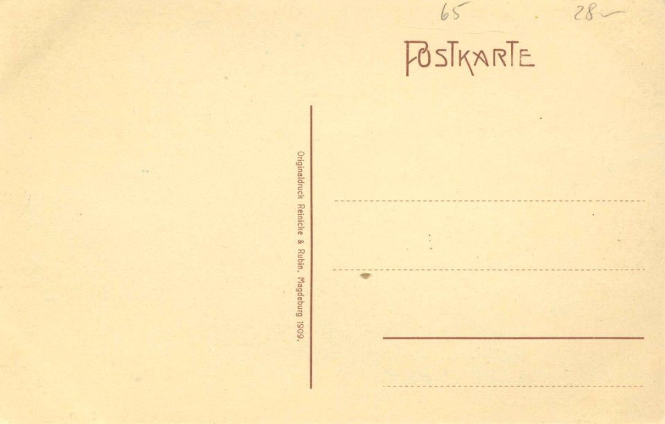 Mainz, Rheinland-Pfalz - Große Bleiche (back) (Zeno Ansichtskarten)