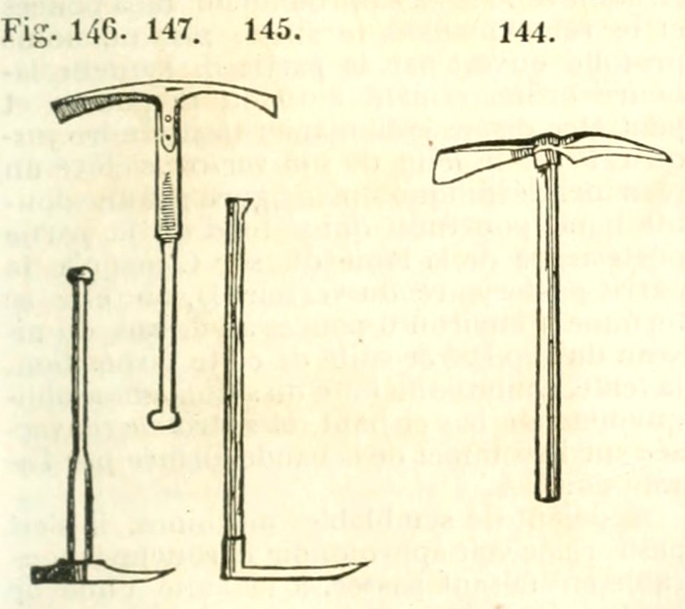 Maison rustique du XIXe siècle, éd. Bixio, 1844, I (page 161) - Fig 144, 145, 146, 147