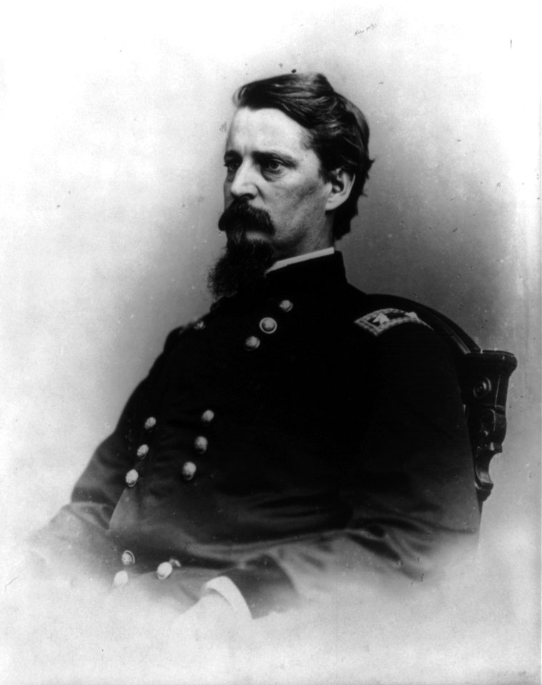 Maj. Gen. Winfield Scott Hancock, 1824-1886, half length portrait, seated, facing left LCCN2006675523