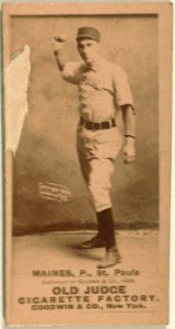 Mains, St. Paul Team, baseball card portrait LCCN2008675223