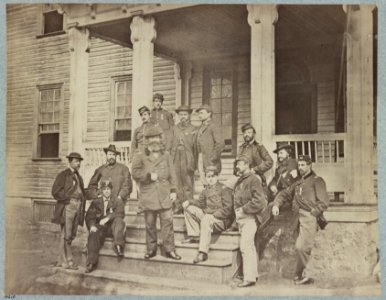 Maj. General John Sedgwick and staff LCCN2013647733