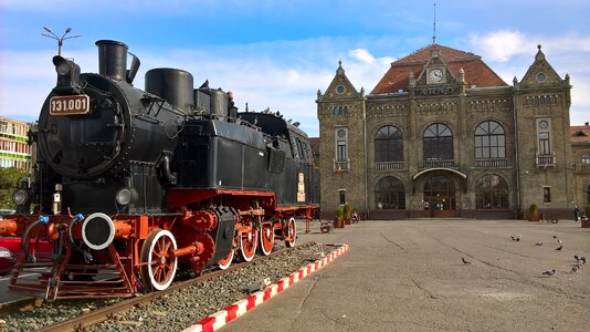 Arad rail train station photo