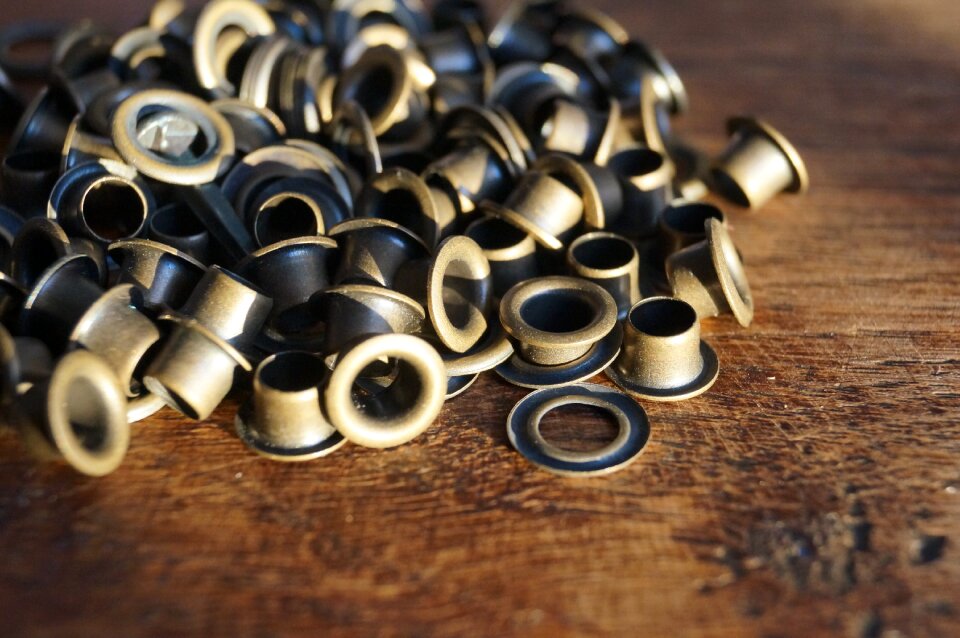 Bronze couture haberdashery