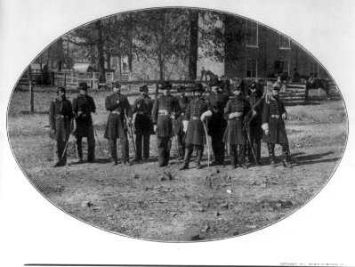 Maj. Gen. John Alexander Logan and staff in Vicksburg, July 1863 LCCN2002705746