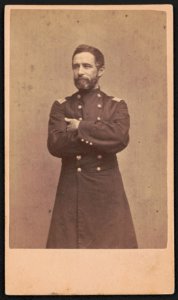Major Charles Jarvis of Co. D, 9th Vermont Infantry Regiment, in uniform) - Whipple, 96 Washington Street, Boston LCCN2016646112 photo